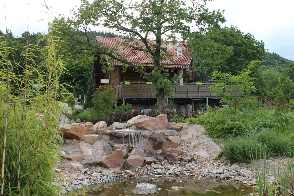 Kastanienhof Apartment Hotel Dannenfels ภายนอก รูปภาพ