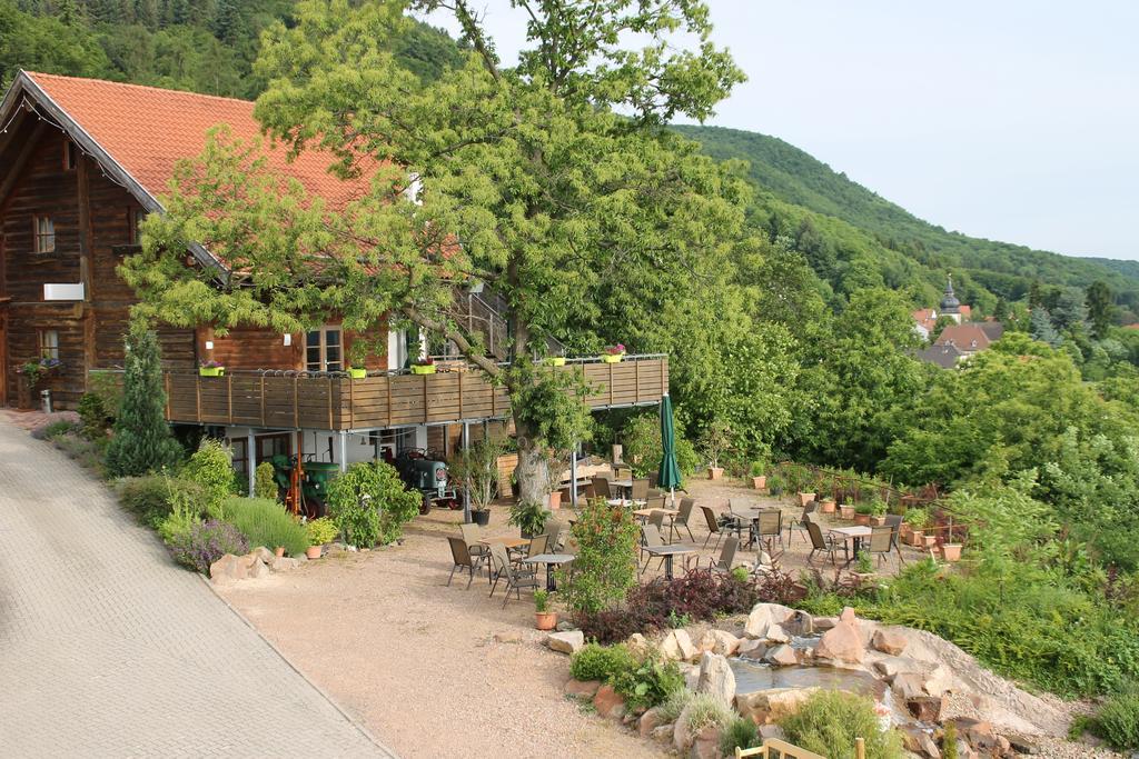 Kastanienhof Apartment Hotel Dannenfels ภายนอก รูปภาพ